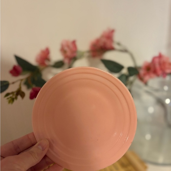 Hazel Atlas Elegant Pink Tea Set - Picture 2 of 6